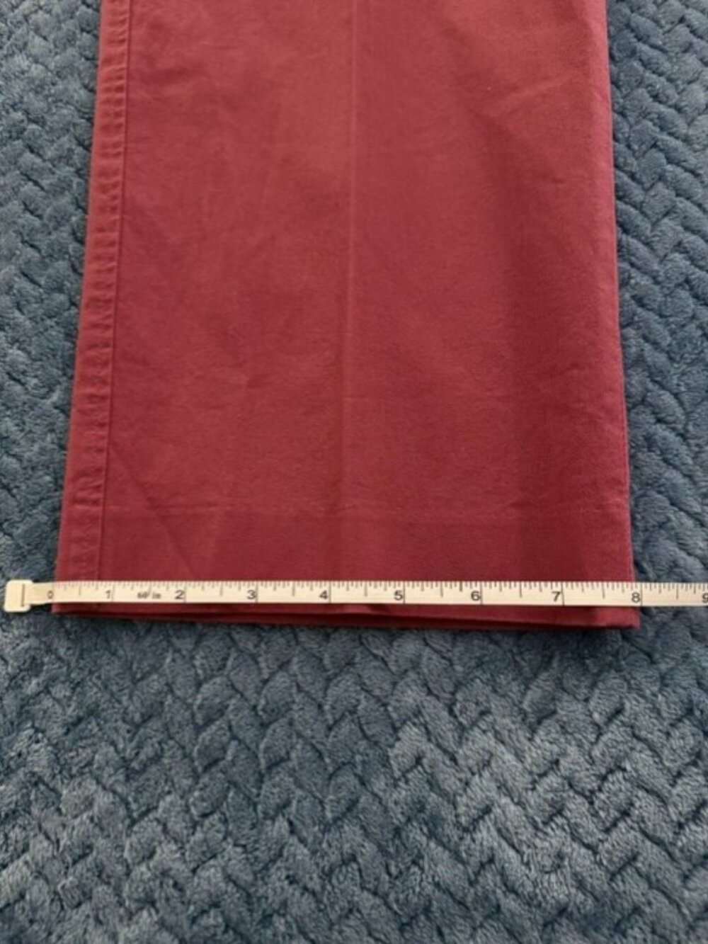 NWT Lauren Ralph Lauren Norfolk Chino Pants Mulberry 40W x 30L - Picture 8 of 11
